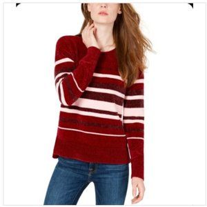 Maison Jules Womens Chenille Pullover Sweater
